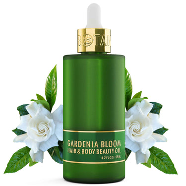 Hair & Body Beauty Oil - Gardenia Bloom Flower Fragrance - Essential Infusion